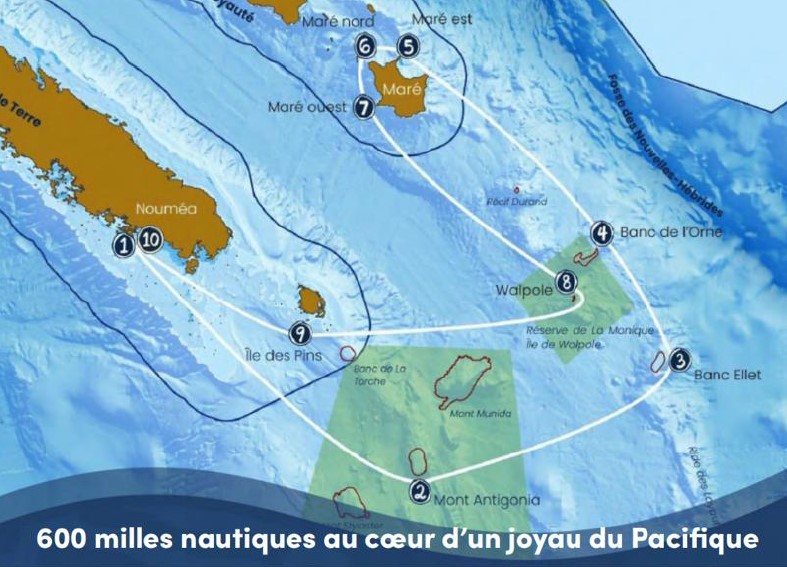 Régate « Corail 600 : le large comme terrain de jeu » ou les richesses du Parc naturel de la Mer de Corail privatisées pour les loisirs de quelques privilégiés…