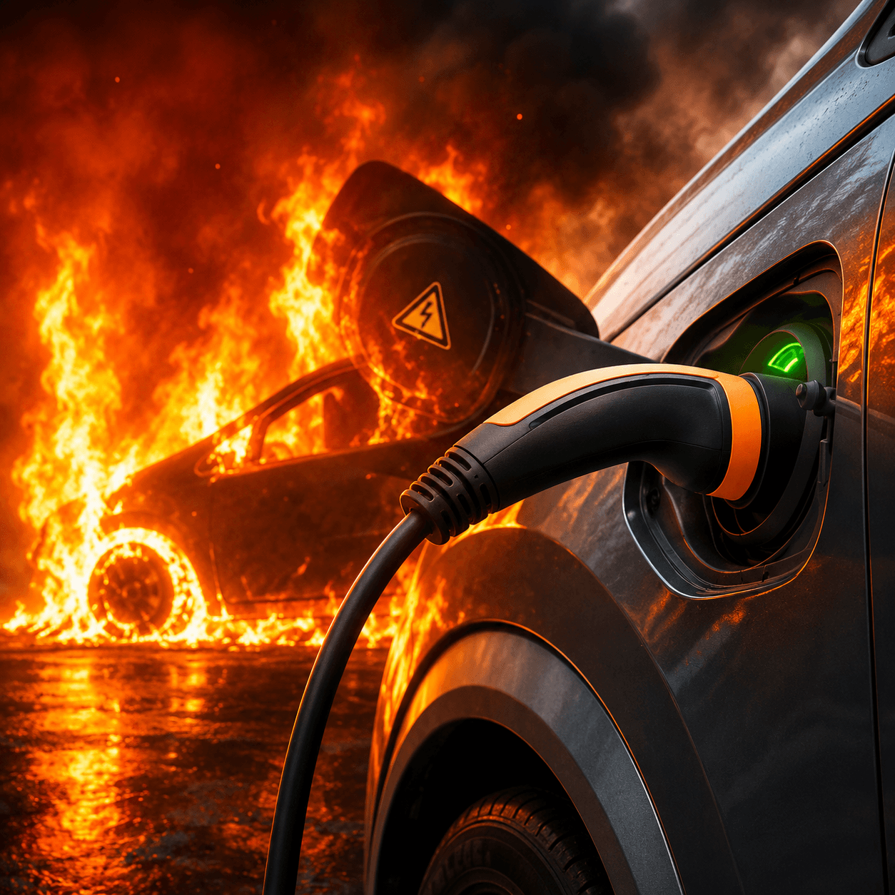 Alerte au feu de batterie !