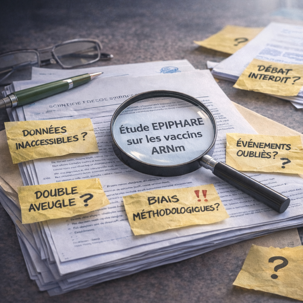 Efficacité du « vaccin » anti Covid à ARNm, l’étude d’EPIPHARE (1) encensée par les médias pourtant entre « cherry-picking » et défauts structurels…